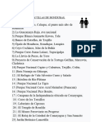 3o Maravillas de Honduras