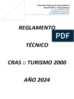 2024 Reglamento Técnico T2000