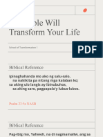 Session 7 - The Bible Will Transform Your Life