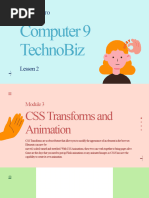 Computer CSS Transforms and Animations