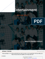 (JYP ENT) 23Q4 - Result - KOR - F