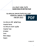 Final Draft LKH Annual Plan 2013