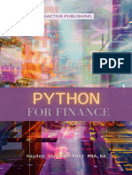 Van Der Post H. Python For Finance. A Crash Course Modern Guide 2024