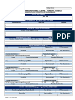 E0025 - VARIOS - Ficha de Identificación Persona Jurídica