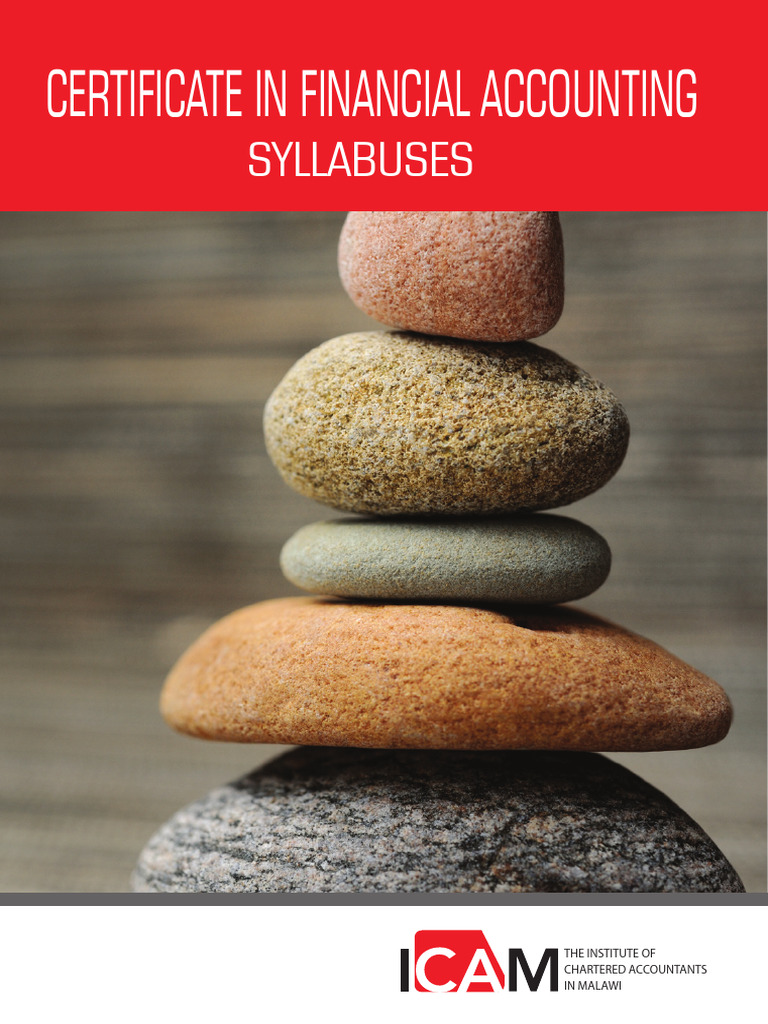 Cifa Syllabus Pdf Bookkeeping Depreciation