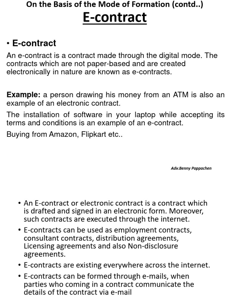 Understanding E-Contracts and Agreements | PDF | Guarantee | Indemnity