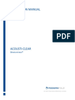 8203 - Acousti-Clear Demountable Installation Manual