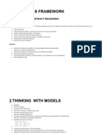 Mathematics Framework