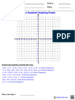 Graphing Four Ordered Puzzle