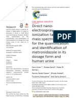 Direct Nano-Electrospray Word