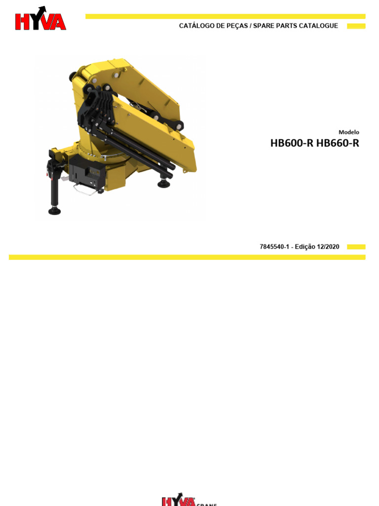 HB600-R HB660-R Spare Parts Catalog | PDF | Mechanical Engineering ...