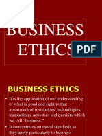 Business Ethics, Morality, Moral Standards