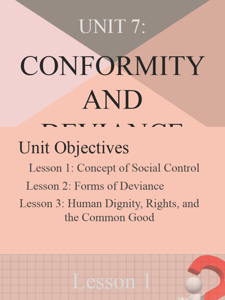 Understanding Social Control and Deviance | PDF | Deviance (Sociology ...