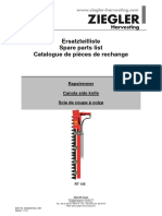 ZIEGLER Spareparts Rapeseedsideknives rt135