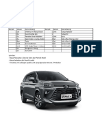 Spesifikasi Pengajuan Mobil Ops VHS Mubadala