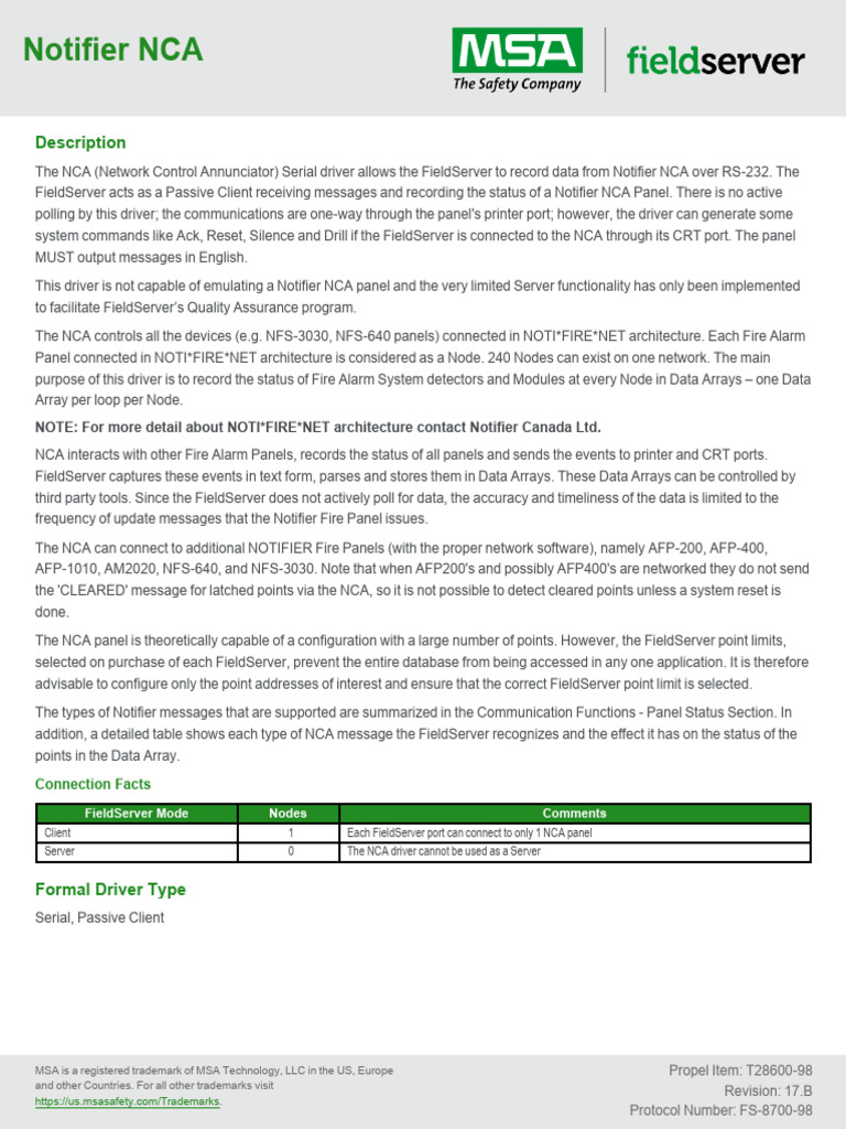 Pds notifier nca pdf server computing node networking 
