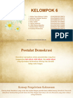 Abstract White Flowers PowerPoint Template