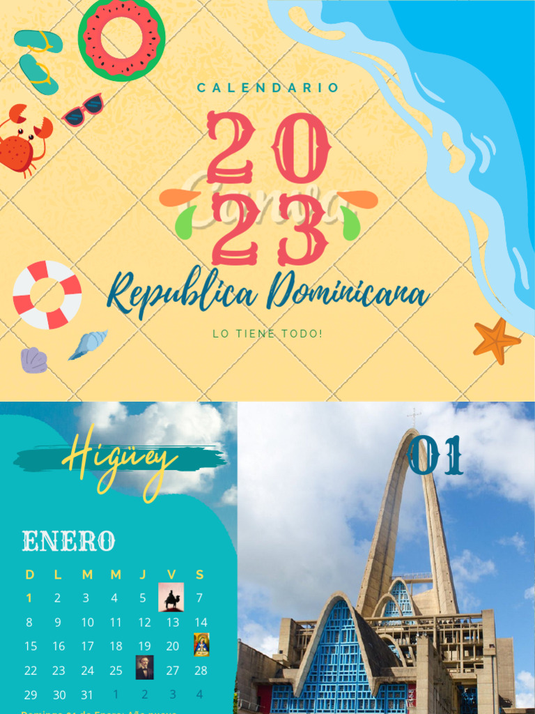 Calendario de Festivos 2023 RD | PDF | Fiestas cristianas y días santos ...
