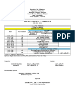 Catch Up Friday Class Program