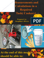 Cookery - Module 4
