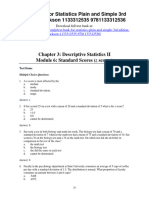 Statistics Plain and Simple 3Rd Edition Jackson Test Bank Full Chapter PDF
