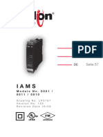 IAMS 000100100011 Product Manual - (Obsolete For Reference Only)