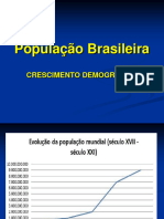 População - Distribuição e Crescimento