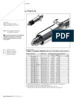 Bosch FDM (Tuerca Doble) Brida No Redonda