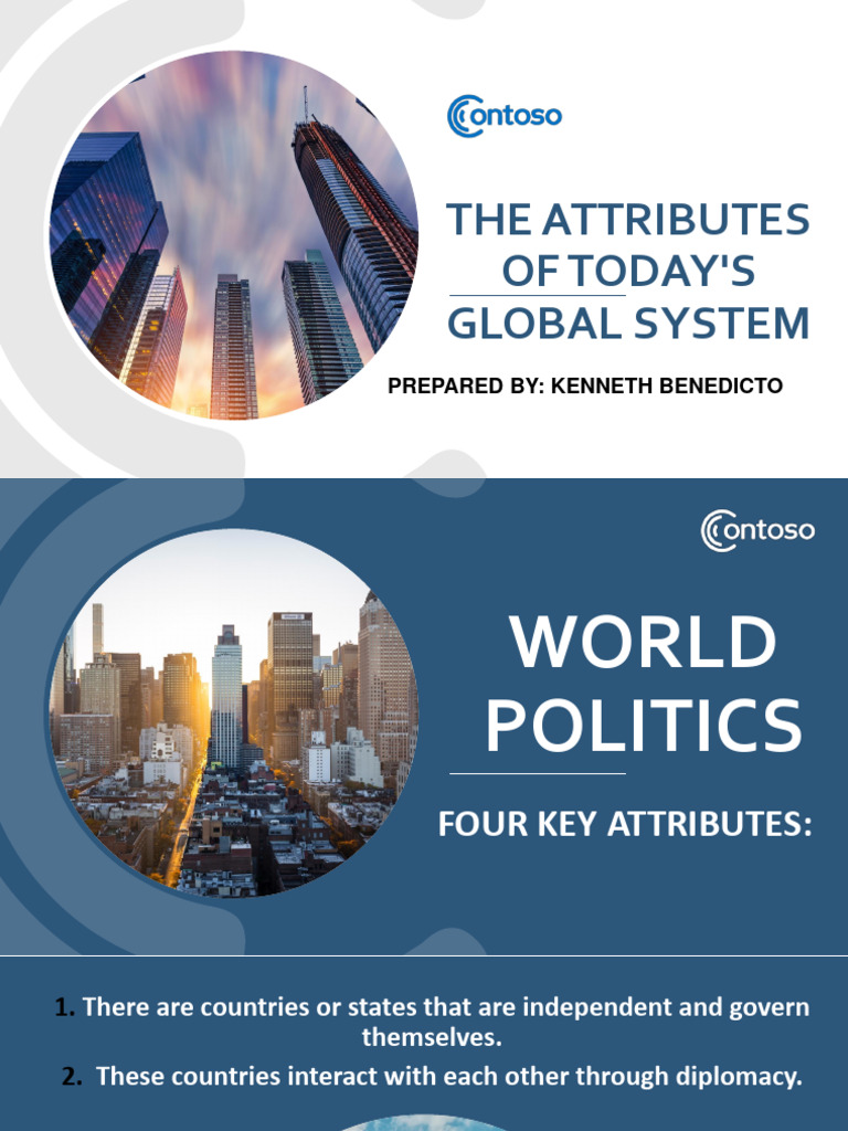 Lesson 3 -The Attributes of Today's Global System | PDF | Napoleon
