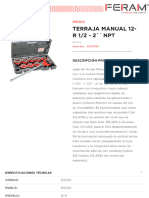 TERRAJA MANUAL 12-R 1_2 - 2´´ NPT-515.1110-8035728