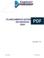 Planejamento Estratégico Do Negócio 2024