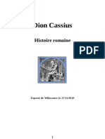 Histoire Romaine (Dion Cassius)