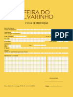 Ficha de Inscrição: Assinatura - Data