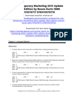 Contemporary Marketing 2013 Update 15Th Edition Boone Test Bank Full Chapter PDF