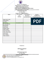 Q2 Grade 12 Monitoring Tool