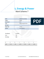 10.7 Work Energy - Power CIE IAL Physics MS Theory Unlocked