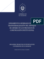 Lineamientos Generales para La Comunicacion Institucional Version Final