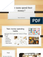 How Teens Spend Their Money