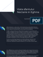 Viata Sfantului Nectarie in Eghina