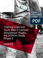 SCRUm Study Phase 2 - Player Information Booklet