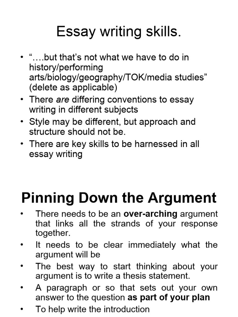 Mastering Essay Writing Skills | PDF | Essays | Question