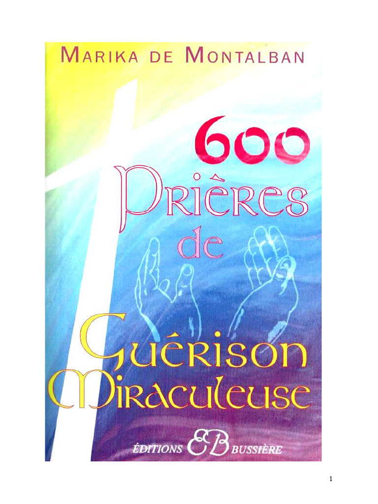 600 Prières de Guérison et Protection | PDF | Jésus | Dieu