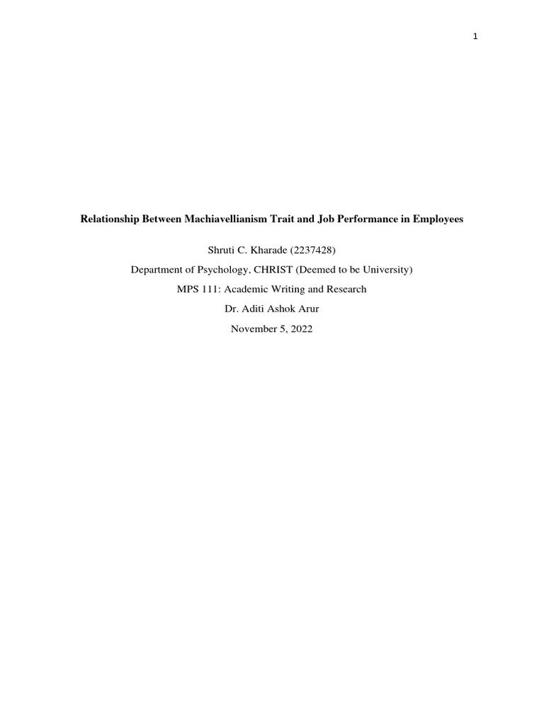 Systematic Literature Review | PDF | Transformational Leadership ...