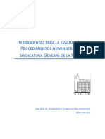 Herramientas para La Evaluacion de Procedimientos Administrativos