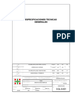 Especificaciones Técnicas