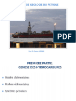 Cours de Geologie Du Petrole Premiere Partie