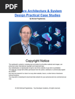 Software Architecture & System Design Practical Case Studies - Course Workbook