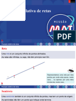 Posição Relativa de Retas