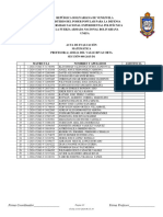 Firma Coordinador - Firma Profesor