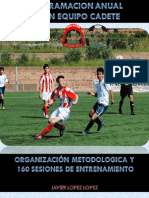 5 PROGRAMACIÓN ANUAL DE UN EQUIPO CADETE 14 - 15 AÑOS